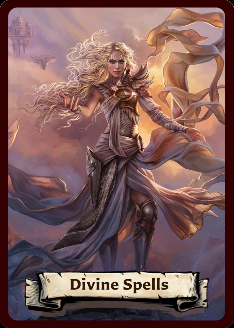 Divine Spells - Back